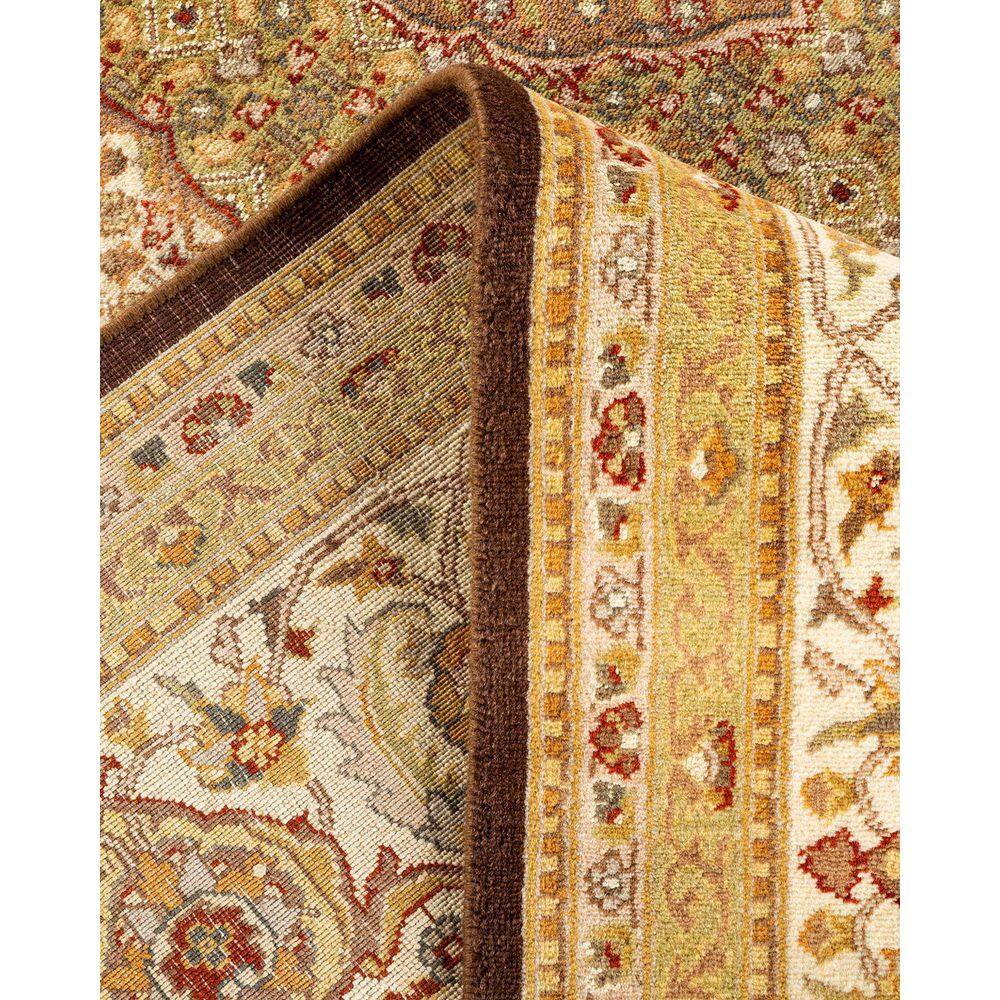 Handmade Brown Wool Traditional Oriental Area Rug 8' x 10'