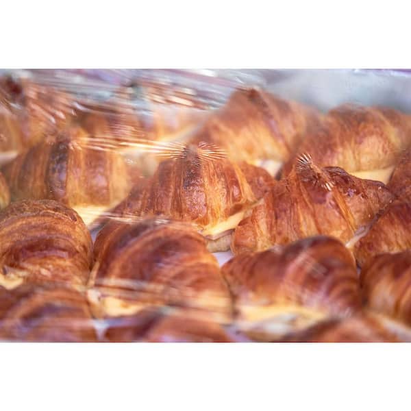 Aluf Plastics 0.75 Mil Clear Bun Pan Cover Poly Bags 21 in. x 6 in. x 35 in. Pack of 200 for Pastry, Bakery and Grocery
