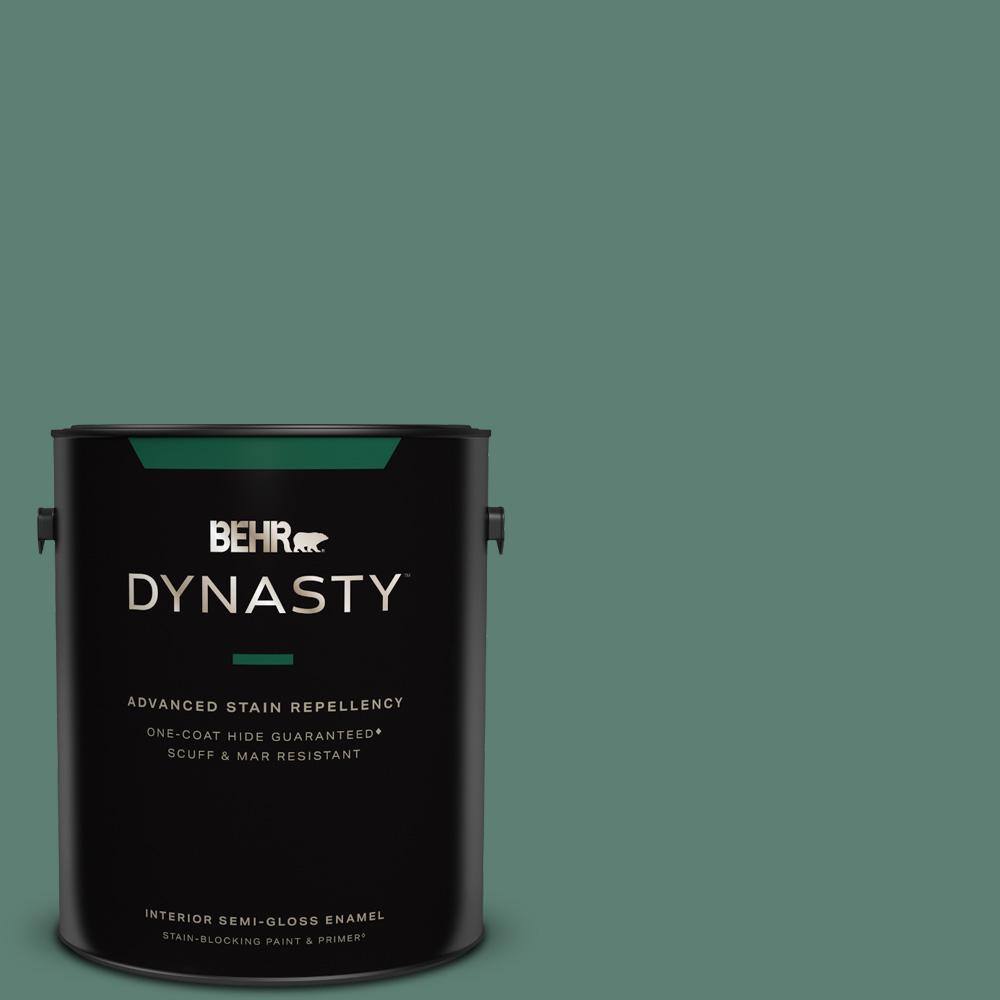 BEHR DYNASTY 1 gal. M4406 Trellis Vine OneCoat Hide SemiGloss