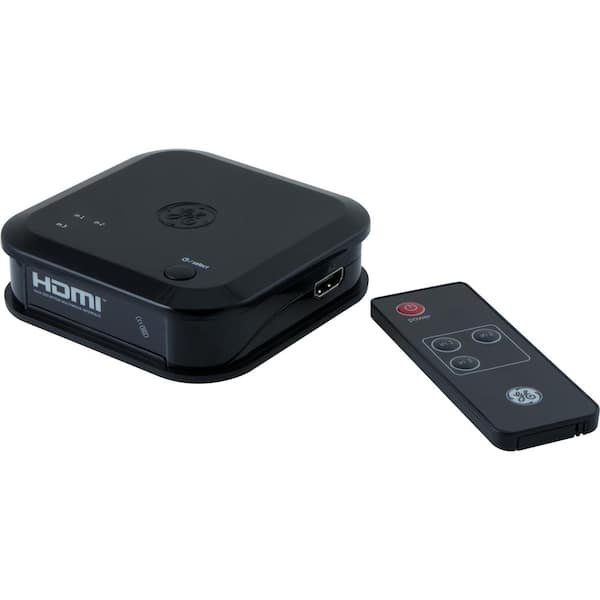 GE Pro 3 Device HDMI Switch with Wireless Remote