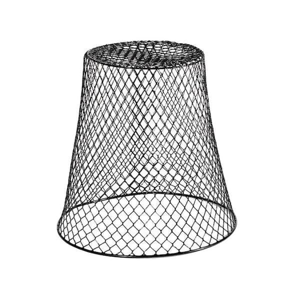 9 in. H Heavy Duty 10-Pack Metal Chicken Wire Plant Covers