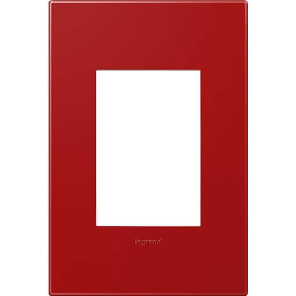 Legrand adorne 1 Gang Plus Decorator/Rocker Wall Plate, Cherry (1-Pack)