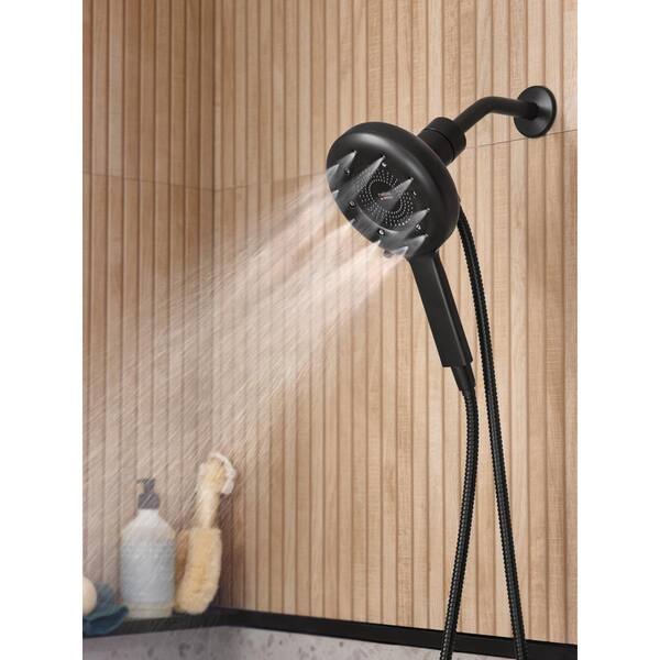 MOEN Nebia Quattro 4-Spray Patterns 6.5 in. Single outlets Wall Mount Handheld Shower He