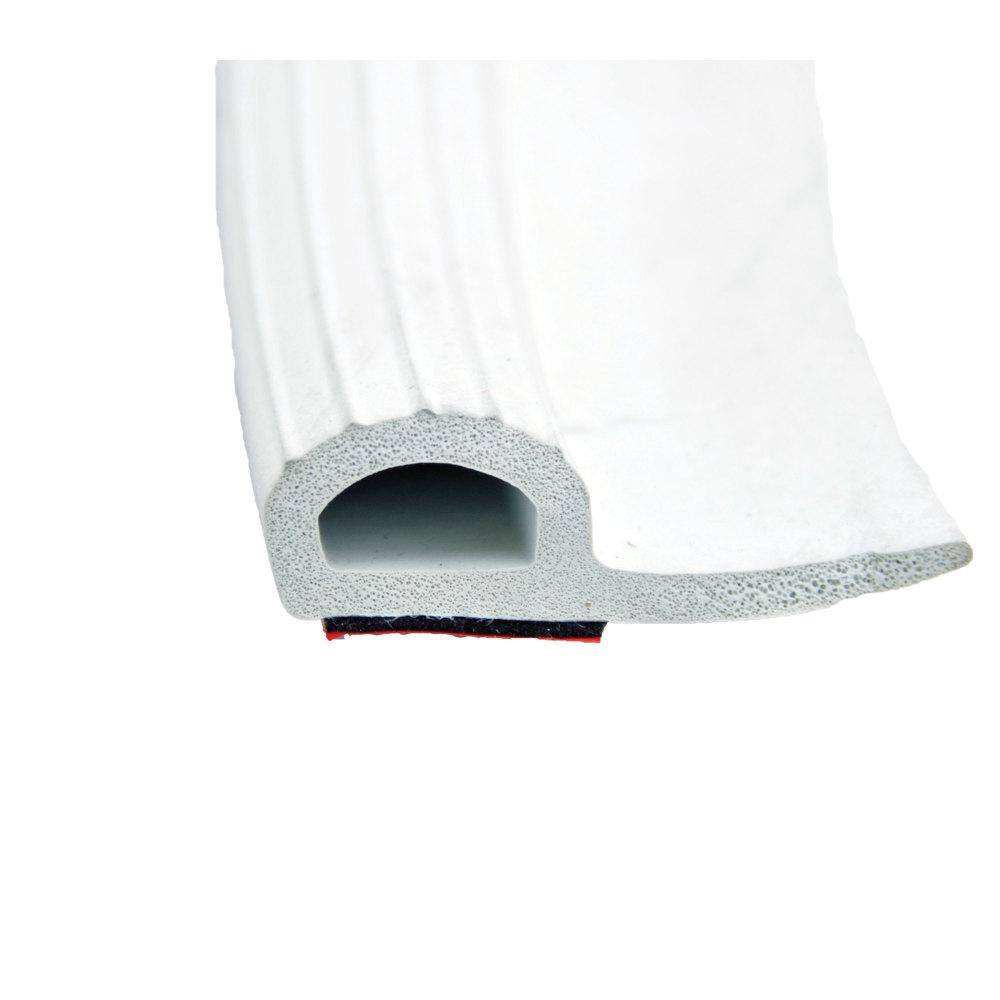White Rubber Slide-Out Seal with Wiper and Hats (Red Tape) - 5/8 in. x 1-15/16 in. x 35 ft. price history on PriceWatchPro