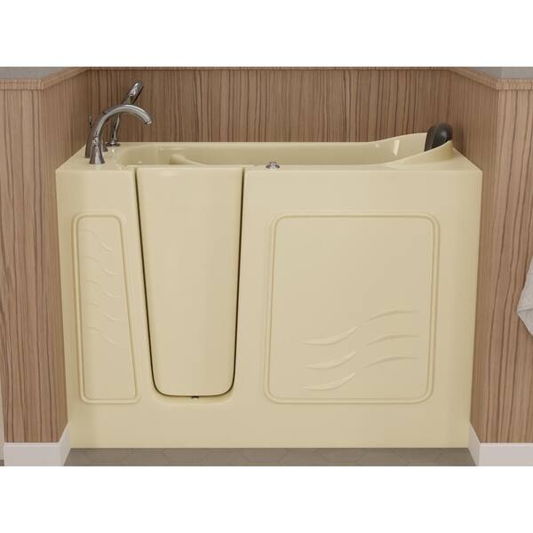 Universal Tubs Safe Premier Series 26 in. L x 53 in. W Left Side