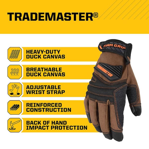 Firm grip heavy duty work gloves online