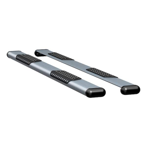 O-Mega II 88-Inch Silver Aluminum Side Steps, Select Chevrolet Avalanche, Silverado, Suburban, GMC Sierra, Yukon XL