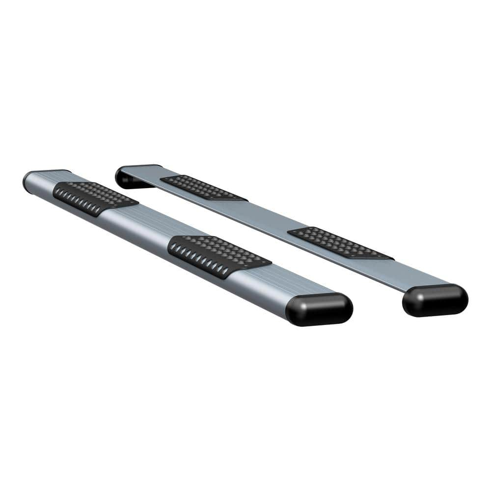 O-Mega II 88-Inch Silver Aluminum Side Steps, Select Nissan Titan, XD -  Luverne, 583088-571663