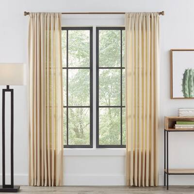 Ceiling Mount Curtain Rods Window Treatments The Home Depot