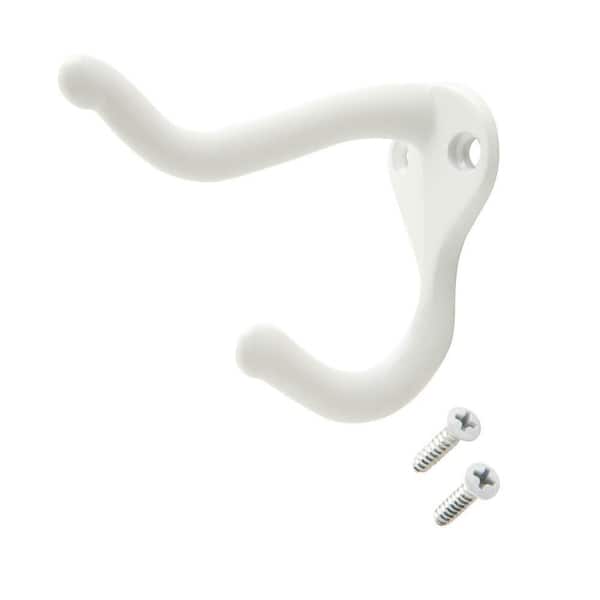 Everbilt White Coat and Hat Hook