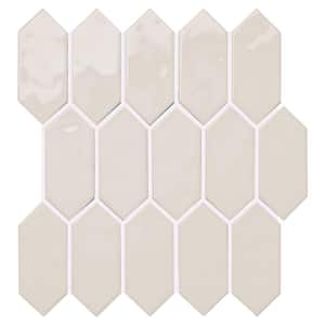 LuxeCraft Olympus 11 in. x 12 in. Glazed Ceramic Picket Mosaic Tile (8.76 sq. ft./Case)