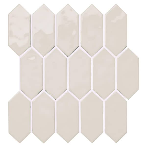 Daltile LuxeCraft Olympus 11 in. x 12 in. Glazed Ceramic Picket Mosaic Tile (8.76 sq. ft./Case)