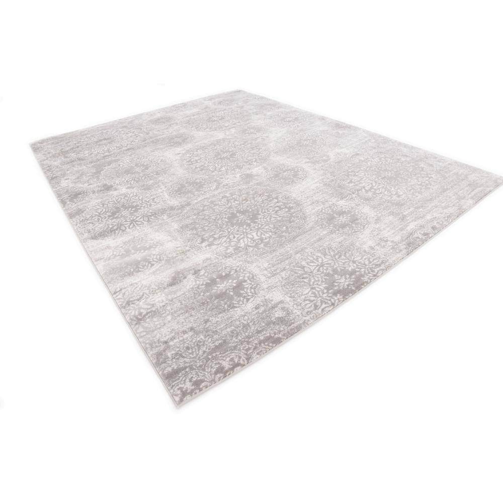 Sofia Grand Light Gray Rectangular Indoor Area Rug