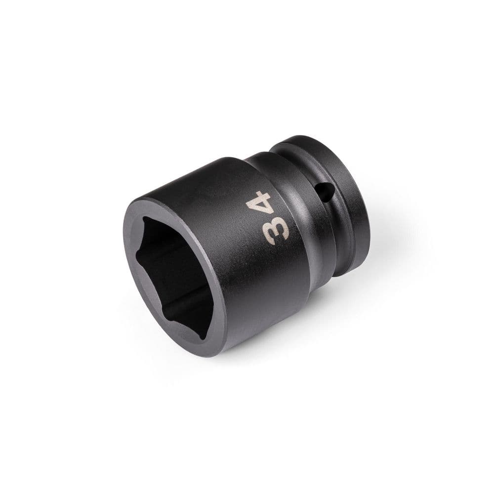 TEKTON 3/4 in. Drive x 34 mm 6-Point Impact Socket SID32134 - The