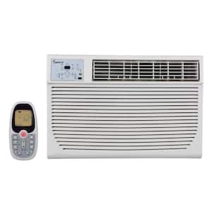 10,000 BTU 230/208 Volts Electronic Through The Wall Air Conditioner Cools 450 Sq. Ft. in White