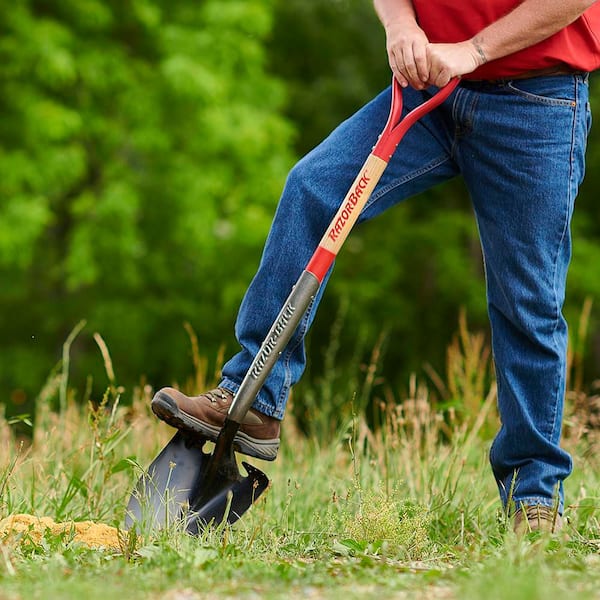 25.75 in. Wood Handle Super Socket Digging Shovel