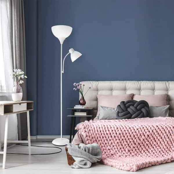 dusty pink floor lamp