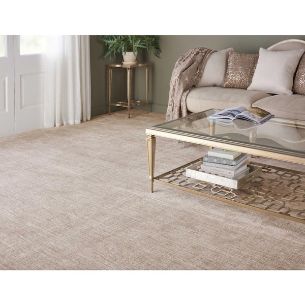 Essence Buff Custom Area Rug with Pad