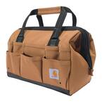 14 in. 26-Pocket Brown Heavyweight Tool Bag OS