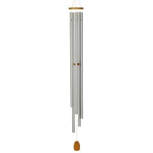 Signature Collection, Chimes of Westminster, 57 in.Silver Wind Chime