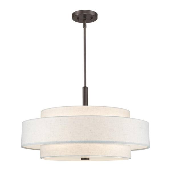 AVIANCE LIGHTING Somerhill 5 Light English Bronze Pendant HD49956 - The ...