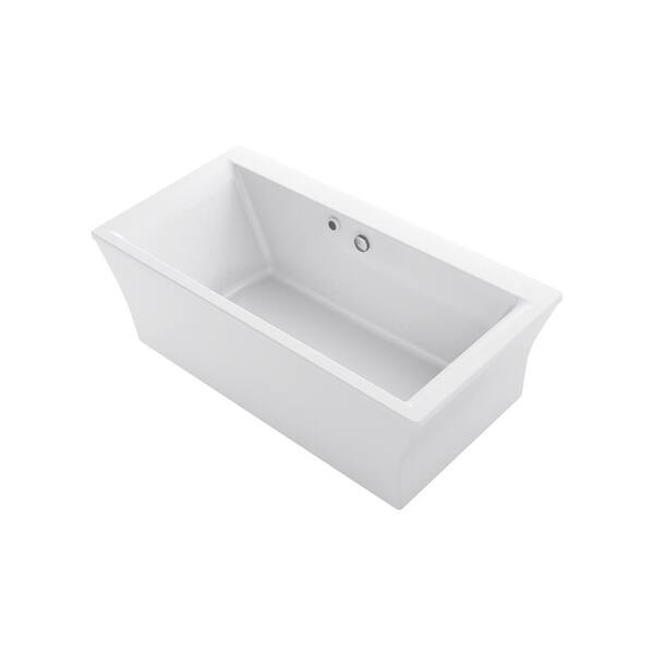 KOHLER Stargaze 72 in. x 36 in. Acrylic Flatbottom Freestanding Bathtub