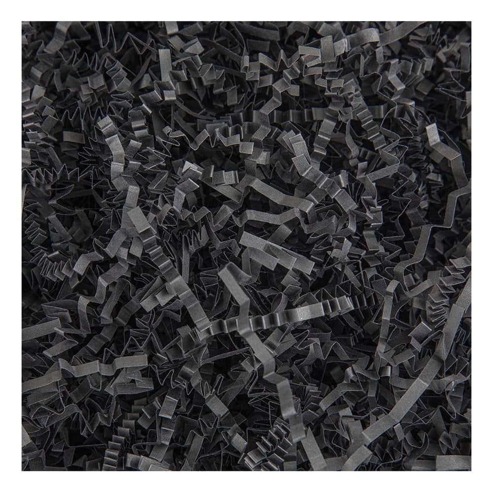 Crinkle Cut Paper Shred Filler Black 4.5 oz. for Gift Baskets Boxes Cushion Decoration Versatile for Events price history on PriceWatchPro