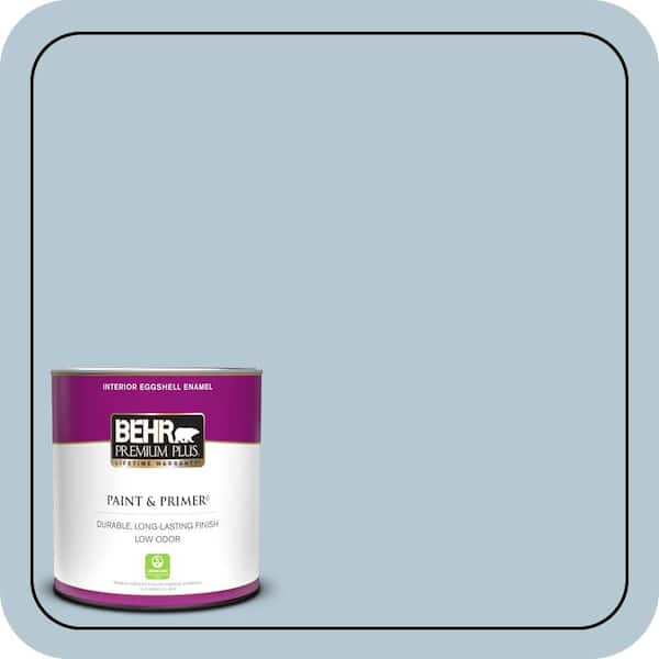 BEHR PREMIUM PLUS 1 qt. #HDC-CT-16A English Hollyhock Eggshell Enamel Low Odor Interior Paint & Primer