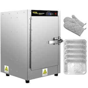 Hot Box Food Warmer 19 in. x 19 in. x 29 in. Concession Warmer UL Listed Hot Food Holding Case, 110-Volt