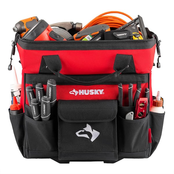 Husky 18 in. 18 Pocket Rolling Tool Bag HD65018-TH - The