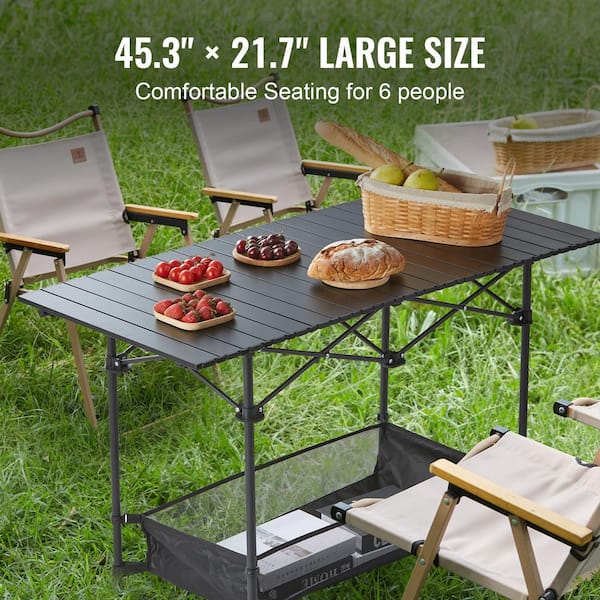Amazon.com : YihuiKo Folding Picnic Table, Small Camping