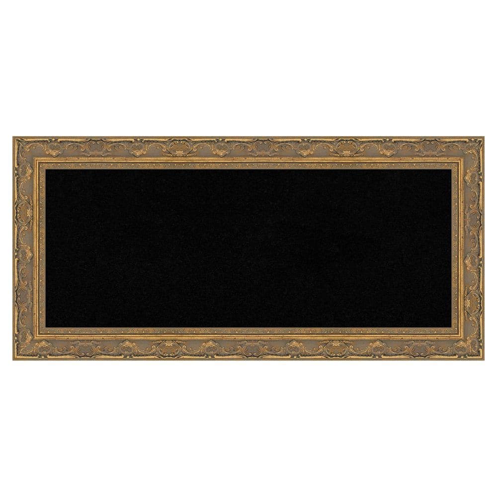Filigree Gold 34 in. x 16 in. Poly Framed Black Cork Memo Board price history on PriceWatchPro