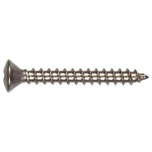 The Hillman Group 44173 12 x 2-1/2-Inch Flat Phillips Sheet Metal Screws Stainless Steel 12-Pack 