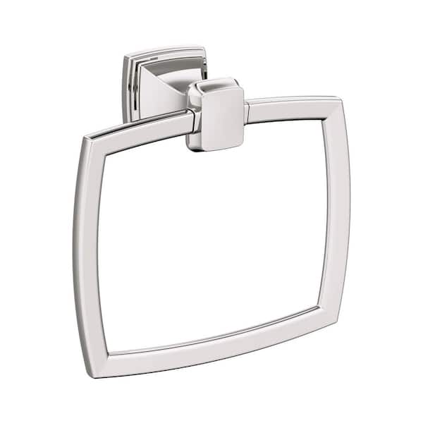 Revitalize Wall Mounted Towel Ring in Polished Nickel