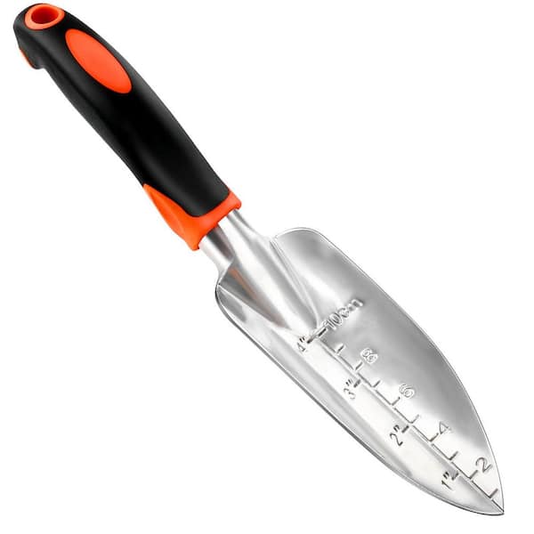 11.5 in. x 2.16 in. Garden Brick Trowel with Measurement Mark for Excavation, Weeding, and Loosening of Soil (1-Pack)