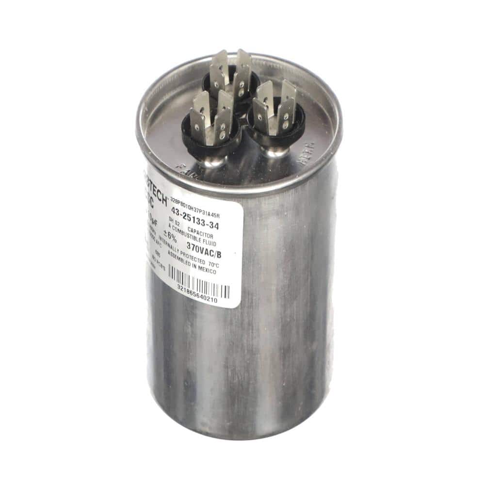 Capacitor, 80 + 10Uf, 370Vac, 50/60Hz, Round Type 43-25133-34 price history on PriceWatchPro