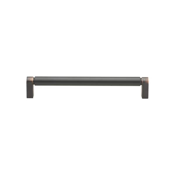 7-9/16 in. Center to Center Oil Rubbed Bronze Smooth Bar Pull - 4787-192-ORB
