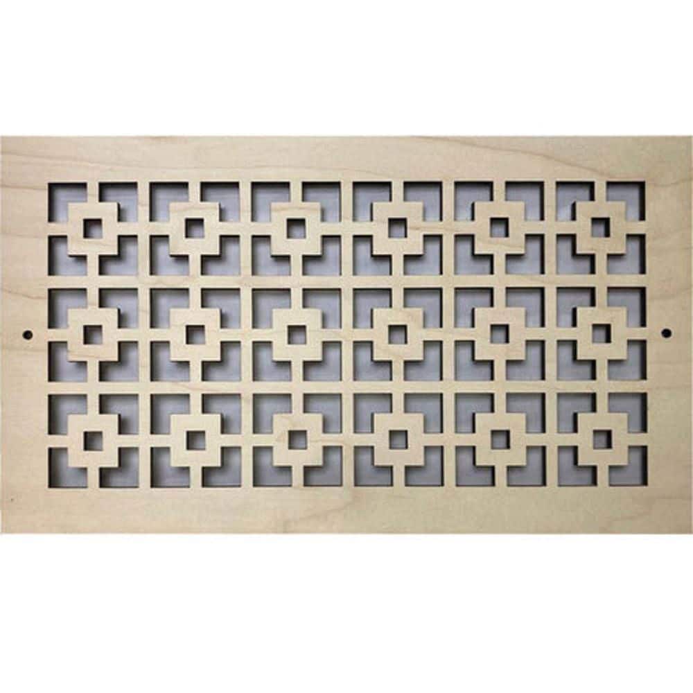 Catalina Wood Air Register (8 in. x 24 in.)-Screw-In Wall and Ceiling Vent Cover-Decorative Wooden HVAC Grille price history on PriceWatchPro
