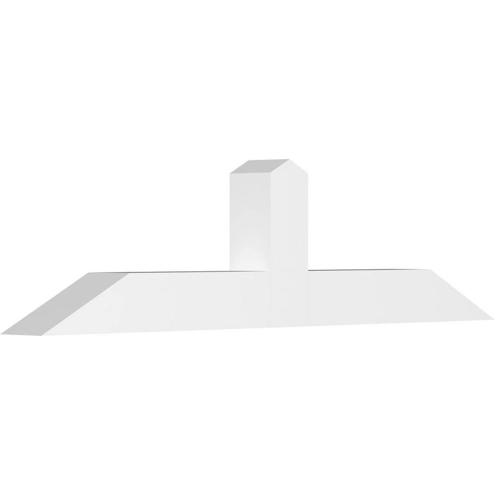 72 in. W x 18 in. H x 6 in. D x 6 in. F, 6/12 Pitch, Portland Signature Urethane Gable Bracket, Primed Tan price history on PriceWatchPro