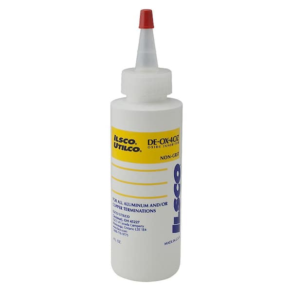 ILSCO DE-OX Oxide Inhibitor, Petroleum Base, 4 oz Bottle