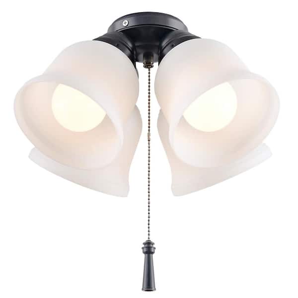 Hampton Bay Gazelle 4 Light Led Natural, Are Ceiling Fan Light Kits Universal