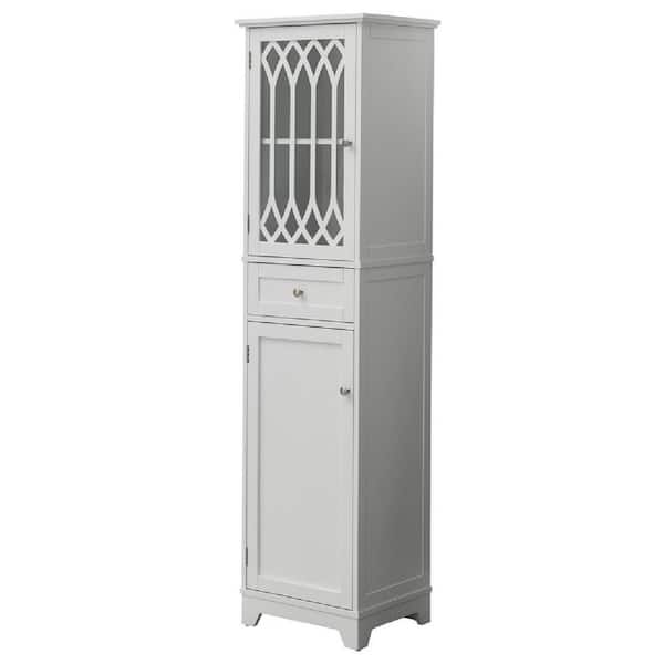 Signature Home Valletta 17 in. W Storage Tower - Linen Cabinet