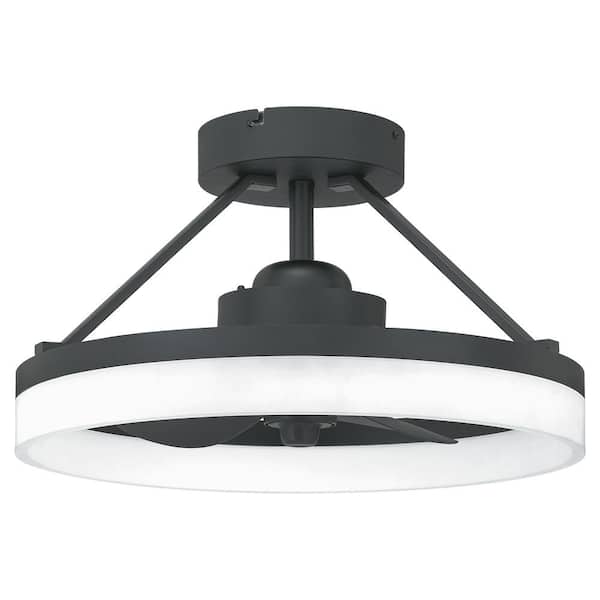 Quoizel Cohen 19.75 in. Integrated LED Indoor Oil Rubbed Bronze Ceiling Fan