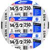 Southwire 250 ft. 14/2/2 Solid Romex SIMpull CU NM-B W/G Wire 55048255