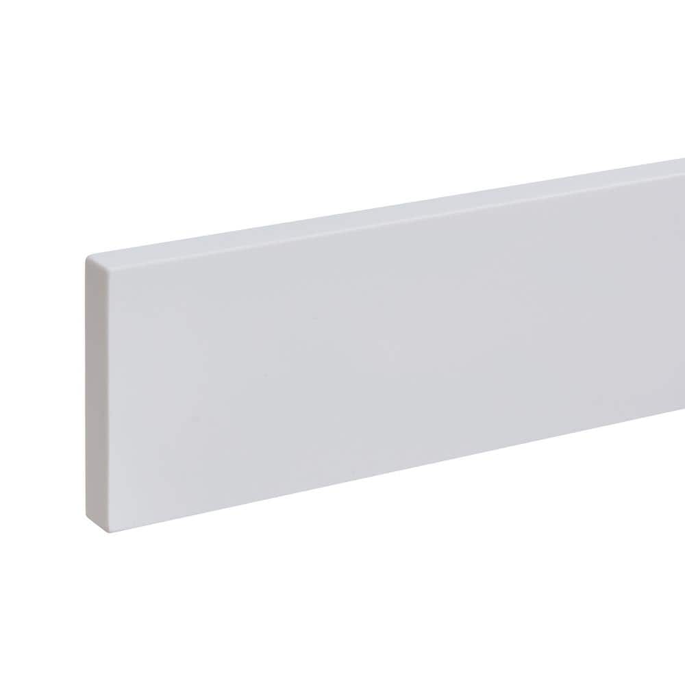 Altair Snow White 84" Engineered Stone Vanity Top with Ceramic Sinks