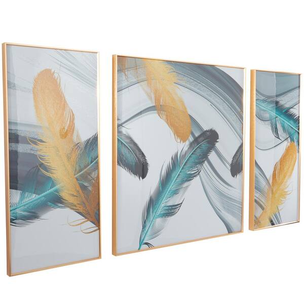 Yellow Feathers Art: Canvas Prints, Frames & Posters