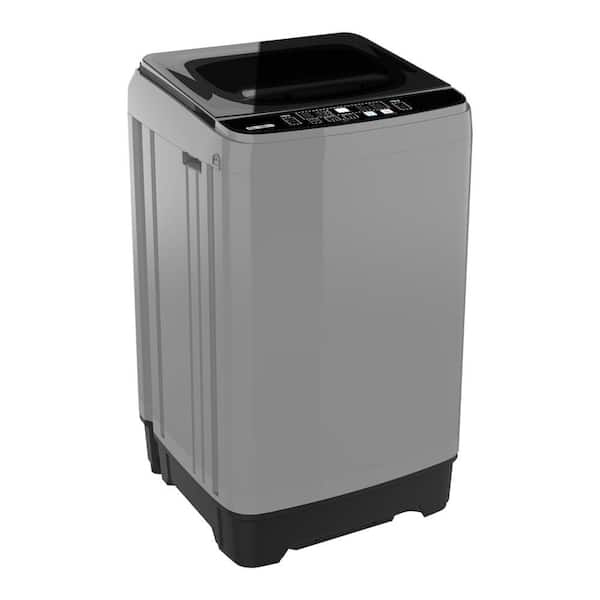 1.38 Cu. Ft. Full-Automatic Smart Home Top Load Washer in Dark Gray with Stainless Steel Drum, Multiple Washing Programs