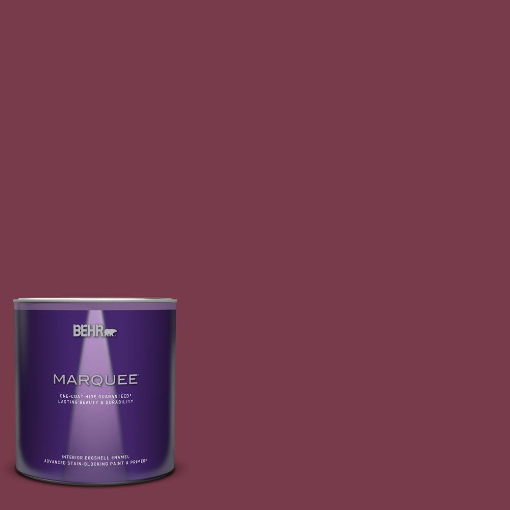 1 qt. #BIC-51 July Ruby Eggshell Enamel Interior Paint & Primer