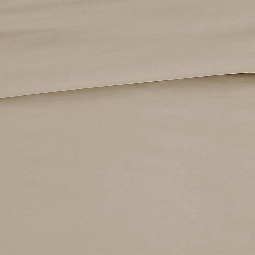 Khaki Twin/Twin XL Microfiber Bedspread Cover