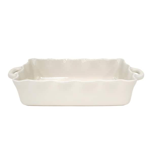 Casafina Ceramic Baking Dish, 3 Sizes, 2 Shapes, Square or